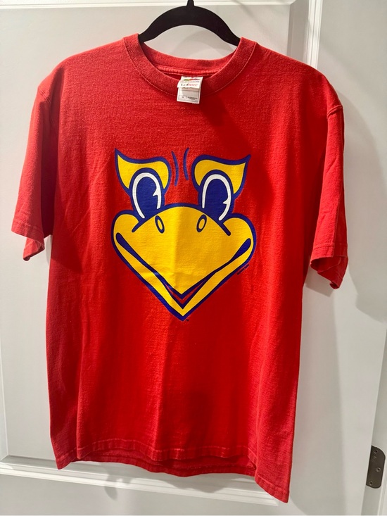 LOFT Other - Mens Vintage Kansas University Tee. Front : Jayhawk, back Beak ‘Em Hawks